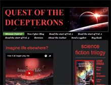 Tablet Screenshot of dicepterons.com